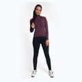 Moteriški dviračių marškinėliai ilgomis rankovėmis Rogelli Essential II eggplant 2