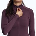 Moteriški dviračių marškinėliai ilgomis rankovėmis Rogelli Essential II eggplant 4