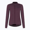 Moteriški dviračių marškinėliai ilgomis rankovėmis Rogelli Essential II eggplant 7