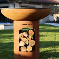 Lauko ugniavietė BonFeu BonBaza 10002R corten 7
