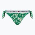 Maudymosi kostiumėlio apačia Tommy Hilfiger Cheeky Side Tie Bikini Print vintage tropical olympic green