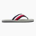 Vyriškos šlepetės per pirštą Tommy Hilfiger Corporate Beach Sandal antique silver 2