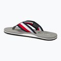 Vyriškos šlepetės per pirštą Tommy Hilfiger Corporate Beach Sandal antique silver 3