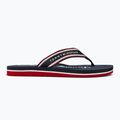 Moteriškos šlepetės per pirštą Tommy Hilfiger Im Graphic Beach Sandal space blue 2