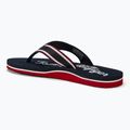 Moteriškos šlepetės per pirštą Tommy Hilfiger Im Graphic Beach Sandal space blue 3