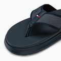 Vyriškos šlepetės per pirštą Tommy Hilfiger Comfort Toe Post Beach Sandal desert sky 7