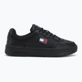 Tommy Jeans vyriški batai Cupsole Leather Ess black 2