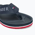 Vyriškos šlepetės per pirštą Tommy Hilfiger Comfort Beach Sandal military denim 7