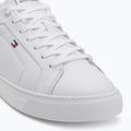 Vyriški batai Tommy Hilfiger Icon Court Lth Flag Ess white 7