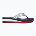 Moteriškos šlepetės per pirštą Tommy Hilfiger Im Th Signature Beach Sandal rwb 2