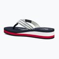 Moteriškos šlepetės per pirštą Tommy Hilfiger Im Th Signature Beach Sandal rwb 3