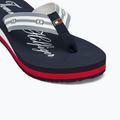Moteriškos šlepetės per pirštą Tommy Hilfiger Im Th Signature Beach Sandal rwb 7