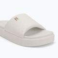 Moteriškos šlepetės Tommy Hilfiger Platform Monogram Poolslide ancient white 7