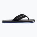 Vyriškos šlepetės per pirštą Tommy Hilfiger Leather Beach Sandal black 2