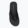 Vyriškos šlepetės per pirštą Tommy Hilfiger Leather Beach Sandal black 5