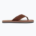 Vyriškos šlepetės per pirštą Tommy Hilfiger Leather Beach Sandal winter cognac 2