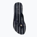 Moteriškos šlepetės per pirštą Tommy Hilfiger Im Th Chainprint Midwedge Sandal space blue 5