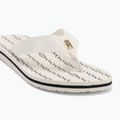 Moteriškos šlepetės per pirštą Tommy Hilfiger Chain Print Beach Sandal ivory 7