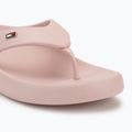 Moteriškos šlepetės per pirštą Tommy Hilfiger Comfort Beach Sandal foggy pink 7