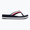Moteriškos šlepetės per pirštą Tommy Hilfiger Corp Mid Wedge Beach Sandal space blue 2