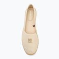 Moteriški batai Tommy Hilfiger Th Logo Leather muslin 5