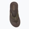 Vyriškos šlepetės per pirštą Tommy Hilfiger Molded Web Beach Sandal army green 5