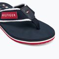 Vyriškos šlepetės per pirštą Tommy Hilfiger Patch Beach Sandal desert sky 7