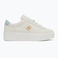 Moteriški batai Tommy Hilfiger Platform Court ecru/breezy blue 2