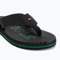 Vyriškos šlepetės per pirštą Tommy Hilfiger Massage Beach Sandal black 7