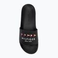 Vyriškos šlepetės Tommy Hilfiger Flags Pool Slide black 6
