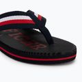 Vyriškos šlepetės per pirštą Tommy Hilfiger Massage Beach Sandal desert sky 7