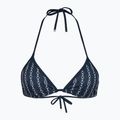 Maudymosi kostiumėlio viršus Tommy Hilfiger Triangle Rp Print flag chain dark night navy