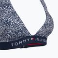 Maudymosi kostiumėlio viršus Tommy Hilfiger Halter Rp Print illustrated wave dark night navy 3