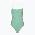 Moteriškas vientisas maudymosi kostiumėlis Tommy Hilfiger Straight One Piece seersucker radiant green/white