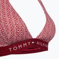 Maudymosi kostiumėlio viršus Tommy Hilfiger Halter Rp Print floral stripe regatta red 3