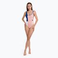 Tommy Hilfiger moteriškas vientisas maudymosi kostiumėlis One Piece Runway pink 5