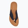 Moteriškos šlepetės per pirštą Tommy Hilfiger Elevated Beach Sandal space blue 5