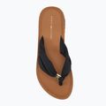 Moteriškos šlepetės per pirštą Tommy Hilfiger Elevated Beach Sandal black 5