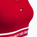 Tommy Hilfiger Mid Int Tape Racer Back raudona fitneso liemenėlė 7