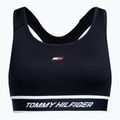Tommy Hilfiger Mid Int Tape Racer Back mėlyna fitneso liemenėlė 5