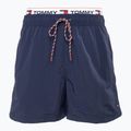 Vyriški Tommy Hilfiger DW Medium Drawstring maudymosi šortai twilight navy