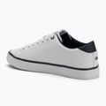 Vyriški sportiniai bateliai Tommy Hilfiger Th Hi Vulc Core Low Leather Ess YBS white 3