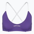 Tommy Jeans Bralette maudymosi kostiumėlio viršutinė dalis quantum purple