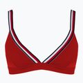 Maudymosi kostiumėlio viršus Tommy Hilfiger Triangle Rp primary red
