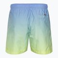 Tommy Hilfiger vyriški maudymosi šortai Medium Drawstring Print ombre blue spell/yellow tulip 2