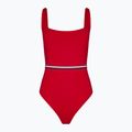 Moteriškas vientisas maudymosi kostiumėlis Tommy Hilfiger Square Neck One Piece primary red