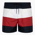 Vyriški Tommy Hilfiger Medium Drawstring Bold Flag desert sky maudymosi šortai
