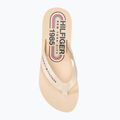 Moteriškos šlepetės per pirštą Tommy Hilfiger Global Stripes Flat Beach Sandal calico 5