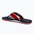 Vyriškos šlepetės per pirštą Tommy Hilfiger Patch Beach Sandal primary red 3