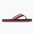 Vyriškos šlepetės per pirštą Tommy Hilfiger Massage Footbed Oly Beach Sandal desert sky 2